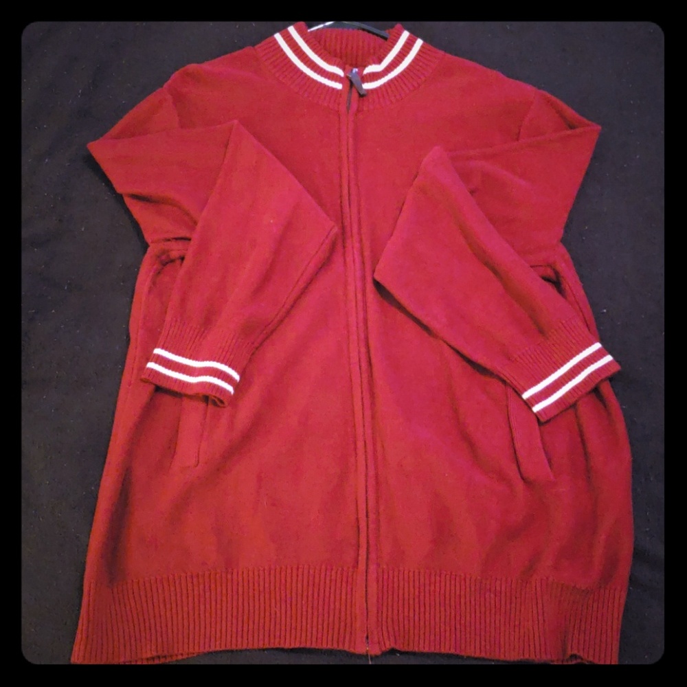 Zip up sweater